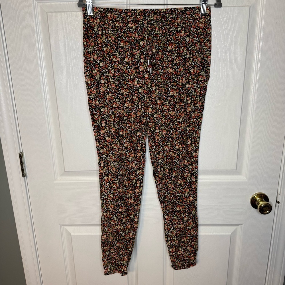 Michael Stars Multicolor Floral Women's Cropped Pants Size Small GUC